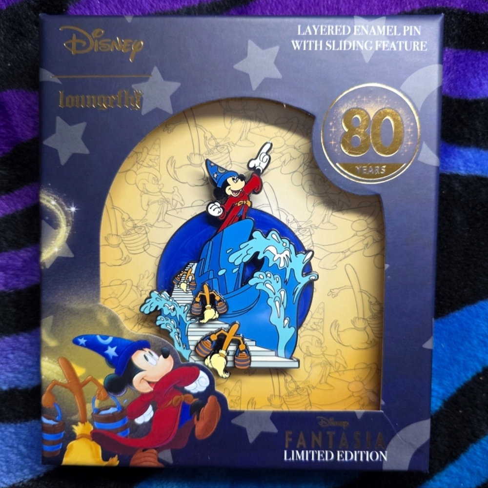 Loungefly Disney Fantasia Limited Edition Enamel Pin